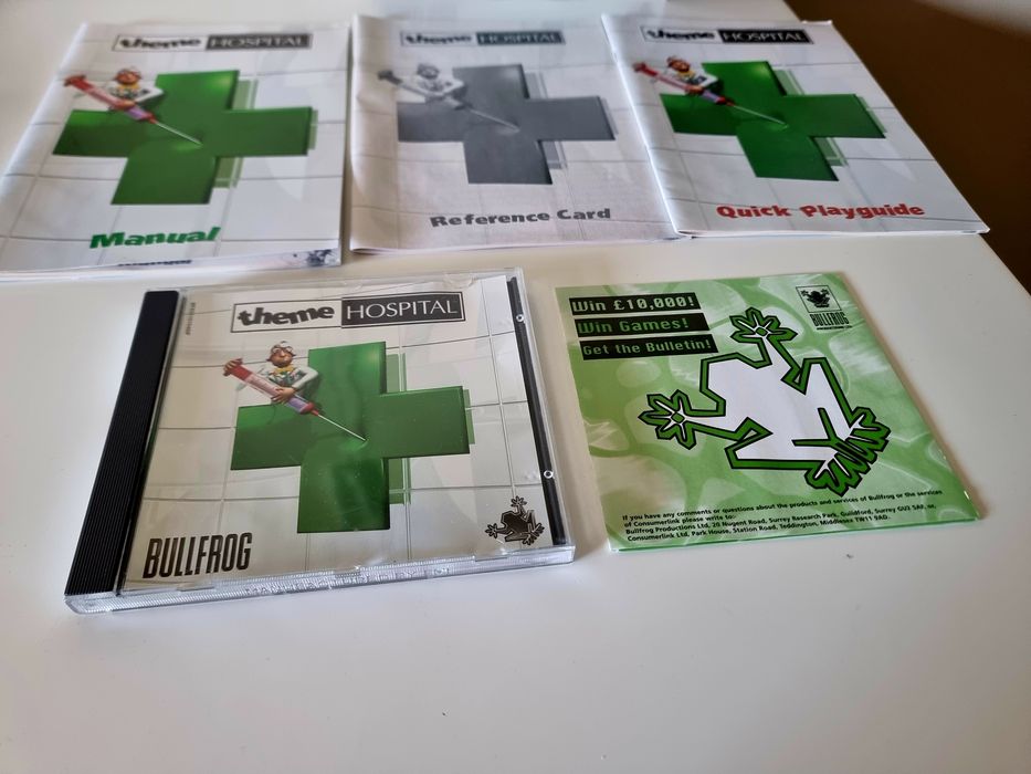 Theme Hospital big box edycja kolekcjonerska eng