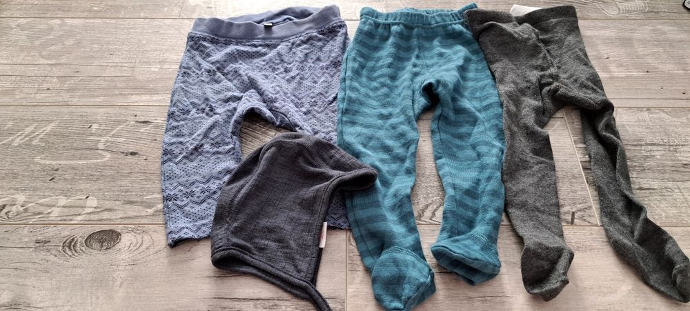 Zestaw merino 68 spodnie czapeczka polspiochy