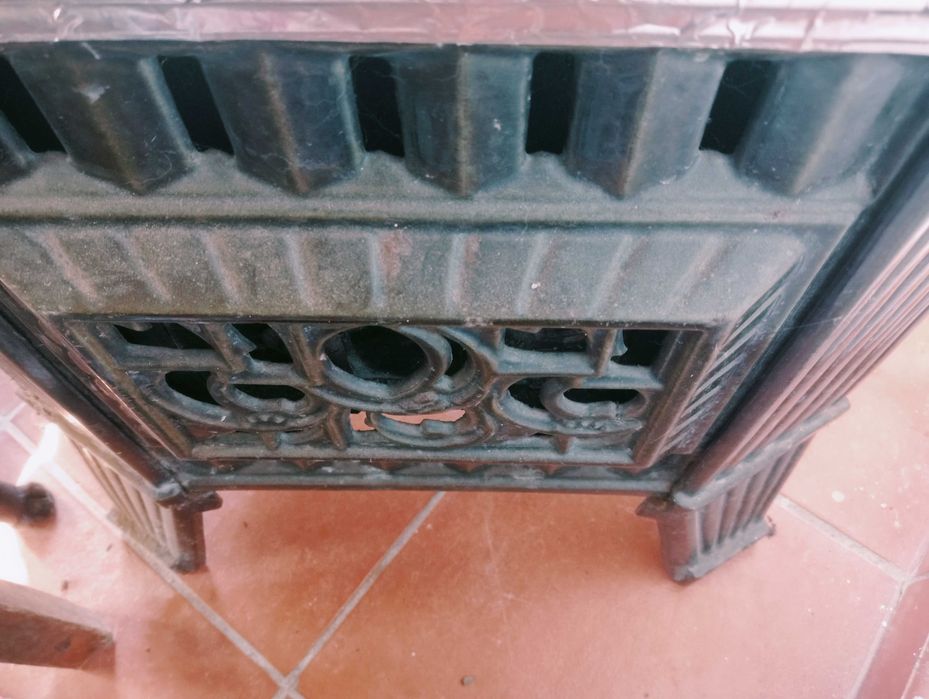 Fogão pequeno a lenha