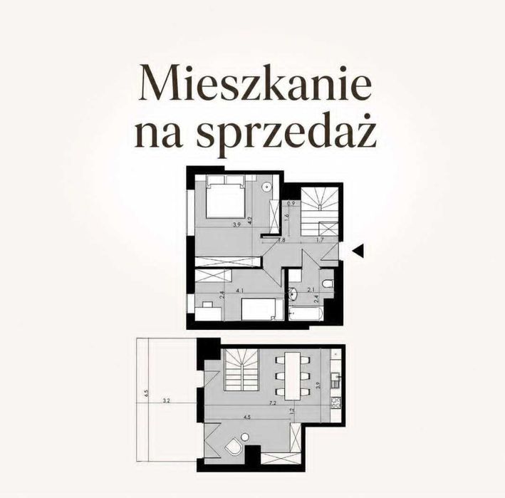 Dwupoziomowe mieszkanie z tarasem | ul. Dębicka | Rzeszów