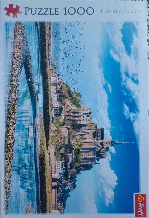 Puzzle 1000 elementów Mont-Saint-Michael