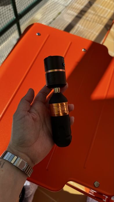 Máquina de tatuar Bishop Power Wand Packer + Bateria Wireless