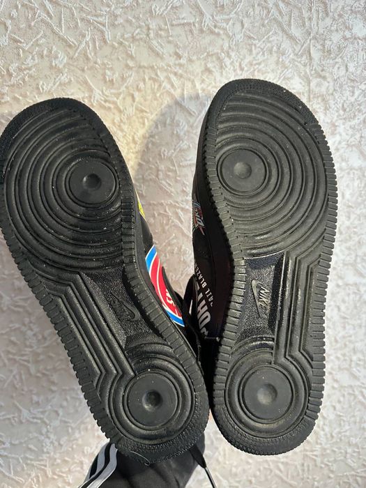 Nike Air Force 1 Mid Supreme NBA Black розмір 44,5.