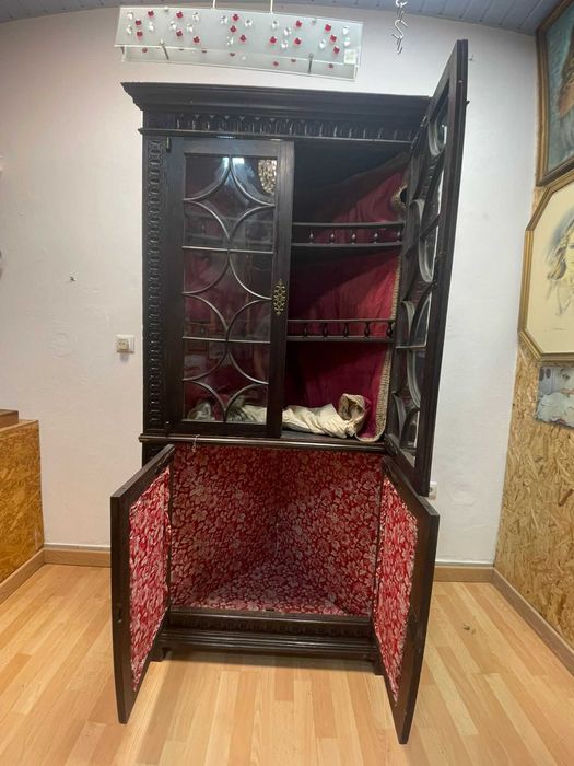 Movel Antigo, Cantoneira estilo Holandês, 193X98X63 cm