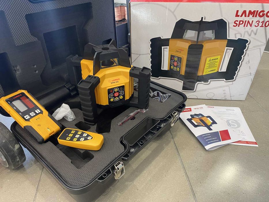 Niwelator Rotacyjny LAMIGO SPIN 310 Laser 5 lat gwarancji PL Firma PRO