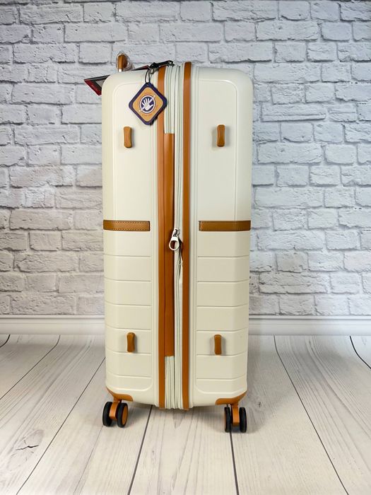 Валіза велика 4 колеса 49403/L біла Snowball (Франція)