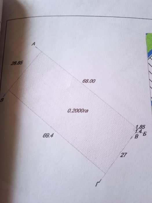 Продам земельну ділянку.