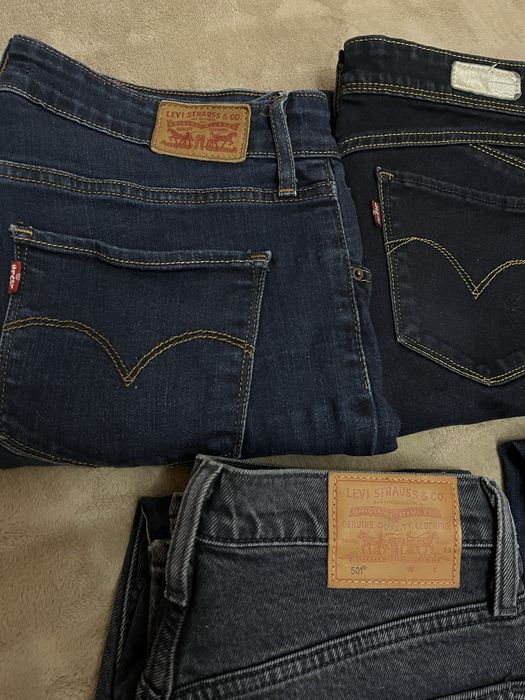 лот Levi’s premium 501 левайс премиум/обычные джинсы jeans