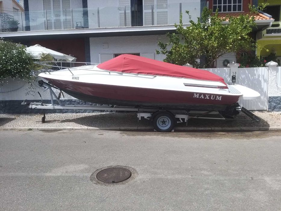 Vendo Maxum 200SC ano 2000 motor mercruiser 4.3 mpi com atrelado