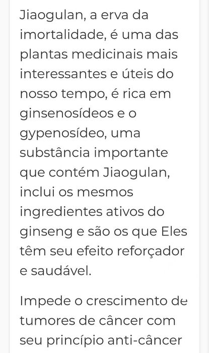 Plantas de Jiaogulan para venda