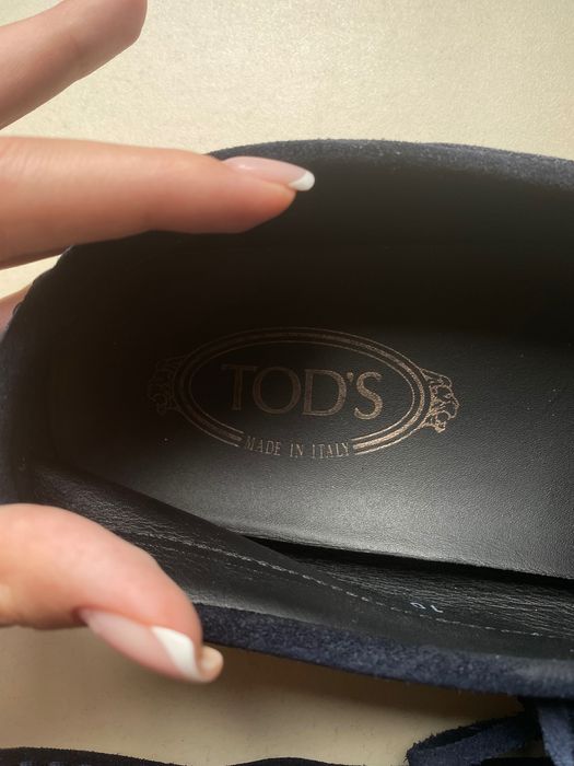 Замшеві лофери Tod’s