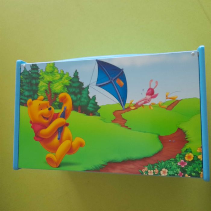 baú e relógio Winnie The Pooh