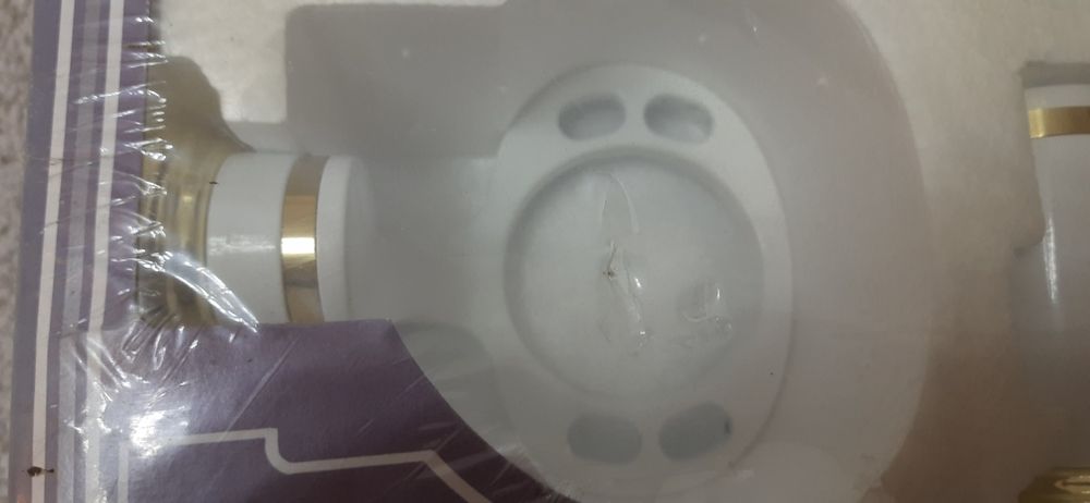 Сантехника белый металлический набор для ванной