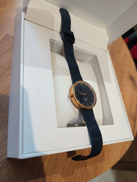Momentus Damski Zegarek C090F107S8P Rose Gold/Granatowy,