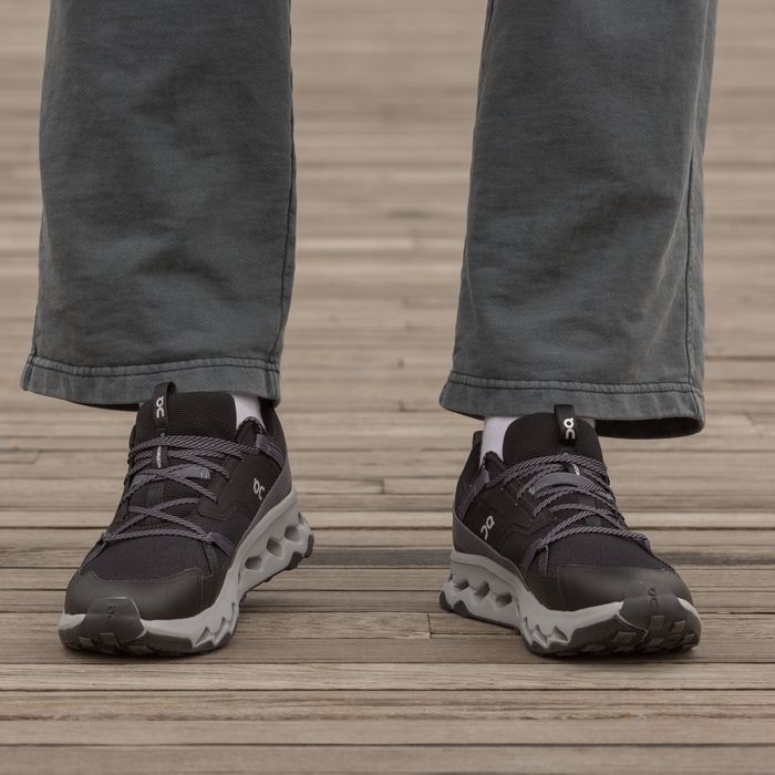 Кросівки ON Cloudtilt Black/Grey premium | Кроссовки чоловічі