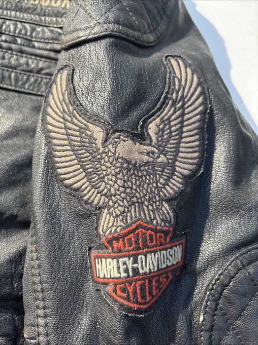 Casaco couro Harley Davidson pele