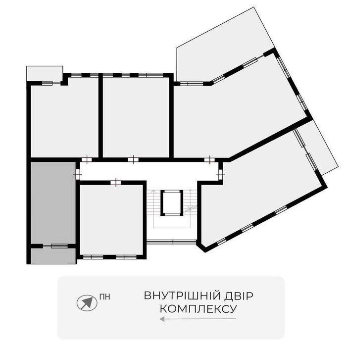 1-кімнатна квартира за адресою Петефі Шандора пл. (площа 36,8 м²) - Atlanta.ua - фото 13
