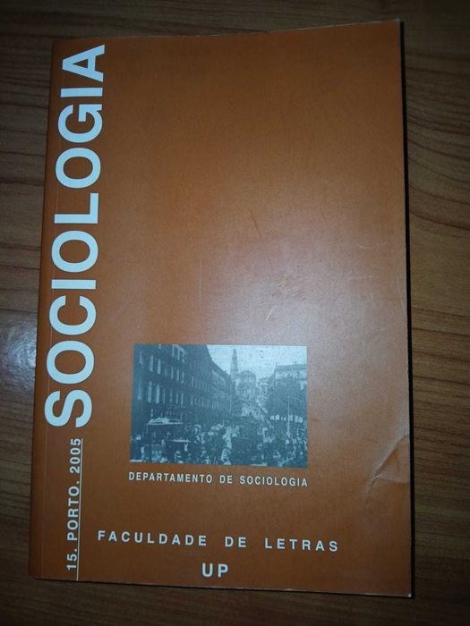 Livros de Sociologia Faculdade de Letras da Universidade do Porto