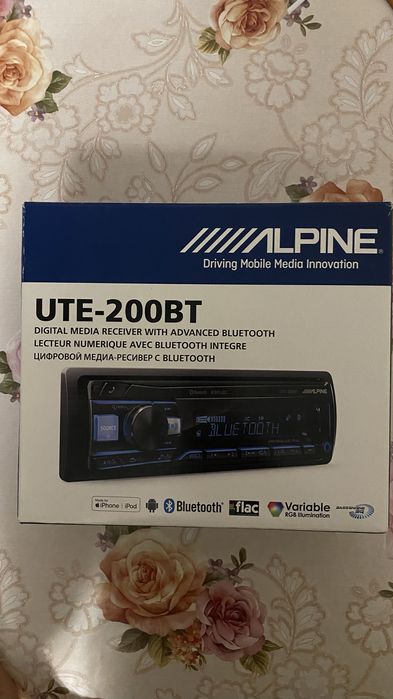 Продам новую магнитолу Alpine