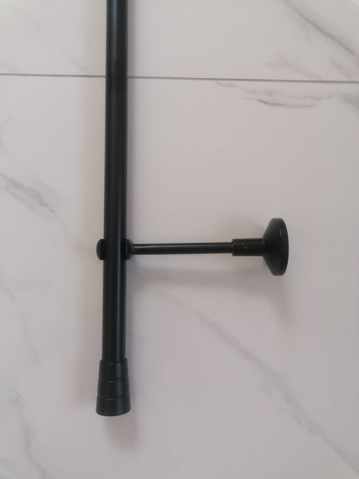 Karnisze aluminiowe kolor czarny