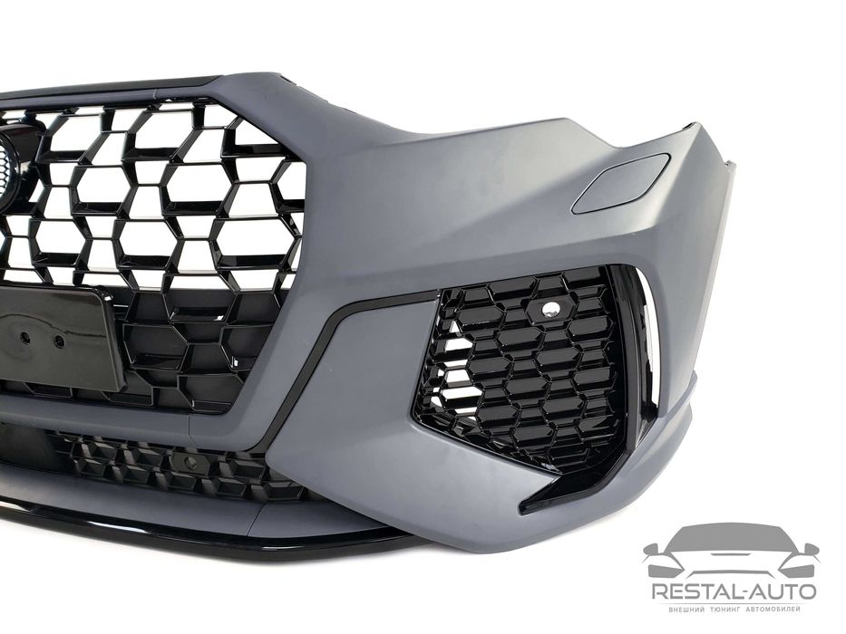 Передний бампер на Audi Q3 83a 2018-22 года  стиль RSQ3