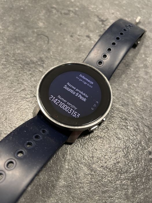 Suunto 9 peak granite blue titanium