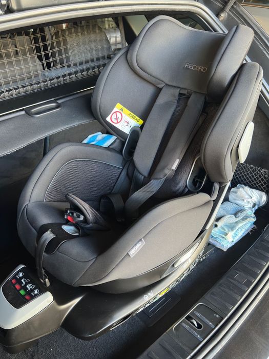 Conjunto de cadeira auto , ovo e carrinho Recaro