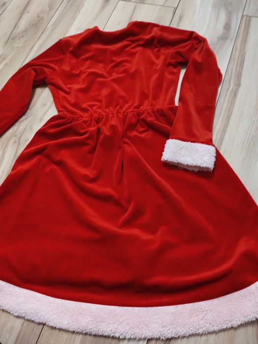 Sukienka Mikołajka  r.146 / 152