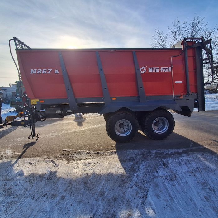 Rozrzutnik obornika metal fach 8t transport gratis