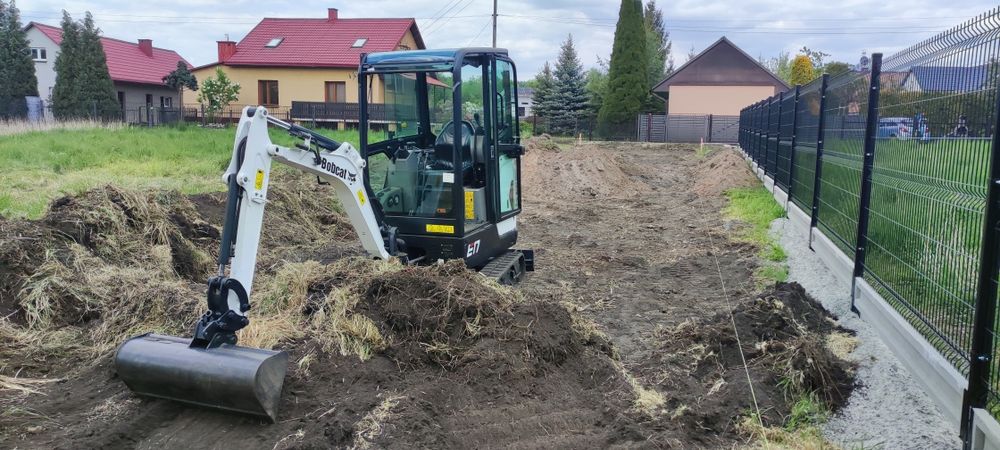 Transport wywrotka do 3.5t usługi minikoparka
