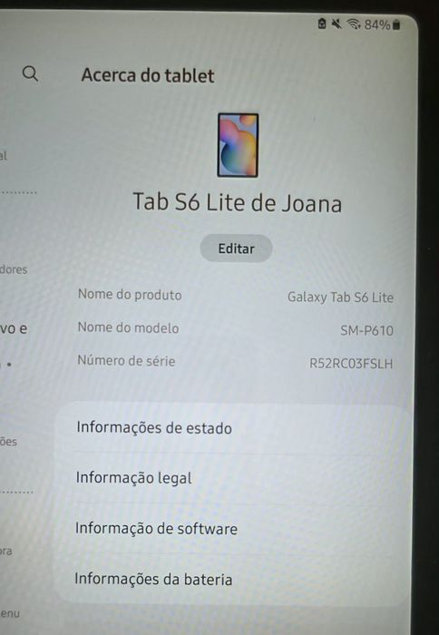 Samsung Tab S6 Lite