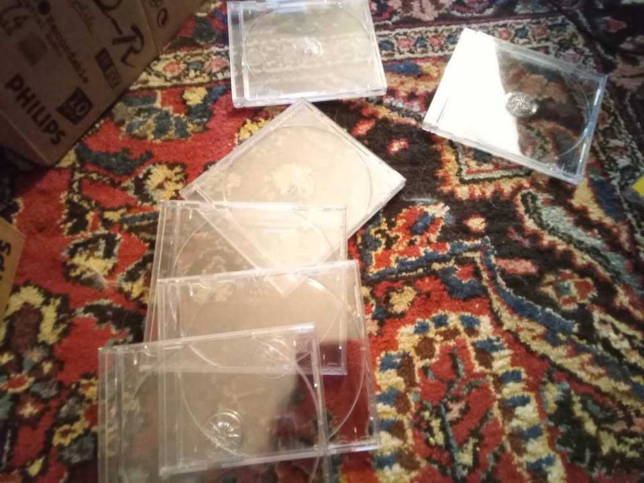 Caixas para CDs todas novas nunca usadas