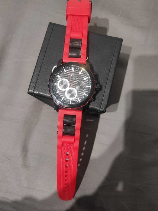 Zegarek męski Gino Rossi pasek silikonowy