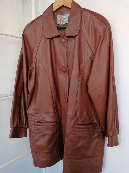 Casaco cabedal senhora