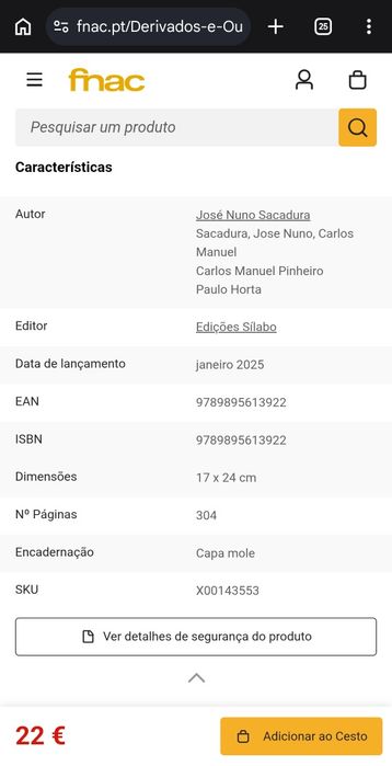 Livro Derivados e Outros Instrumentos Financeiros