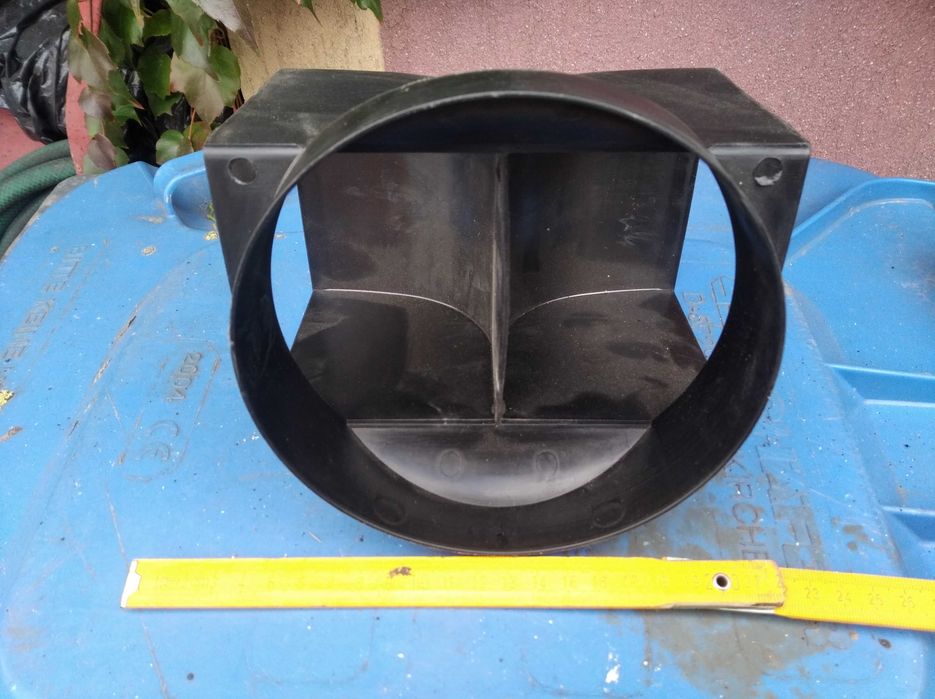 Rozdzielacz nawiewu pochłaniacza kuchennego wentylacja