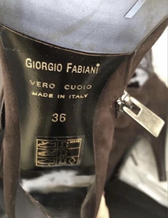 итальянские сапоги GIORGiO FABIANI