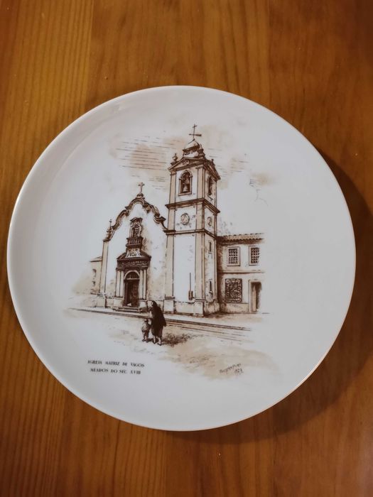 Prato Vista Alegre comemorativo