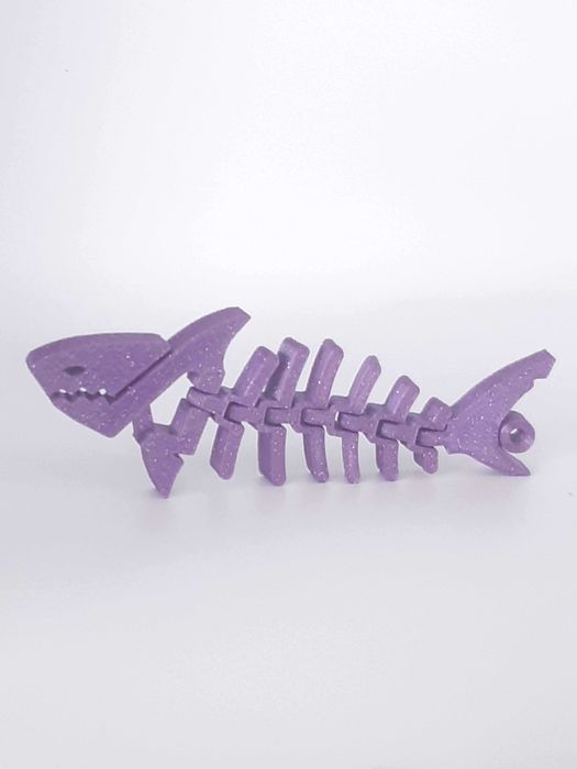 Ruchomy rekin 3D - w kolorze GALAXY