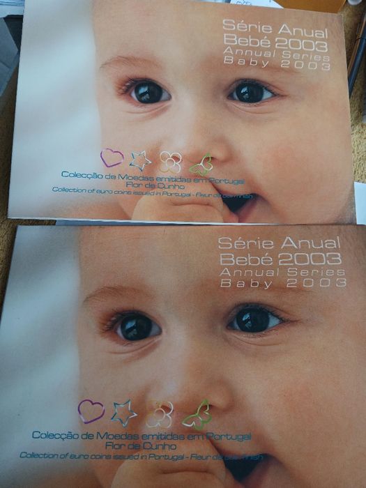 Carteira de moedas bebé de 2003