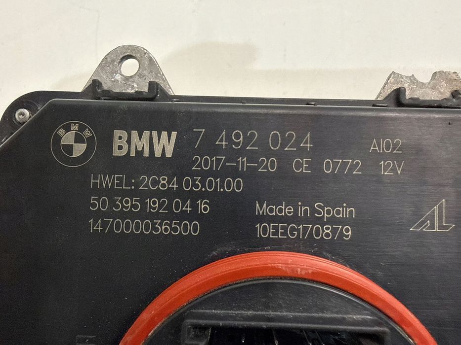 BMW 1 F20 F21 F22 МОДУЛЬ КОНТРОЛЕР ПЕРЕТВОРЮВАЧ ФАРИ 7492024