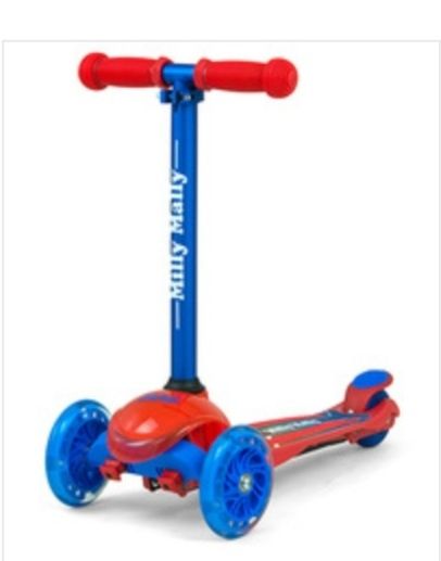 Hulajnoga trójkołowa Milly Molly świecąca