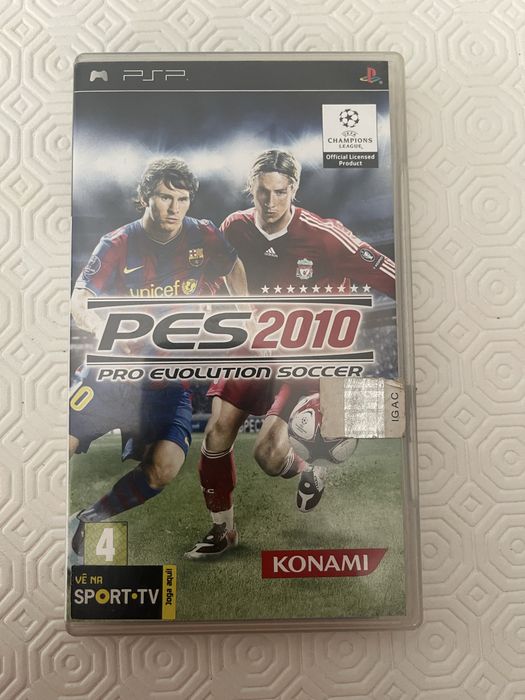 PES 2010 e 2009 para PSP