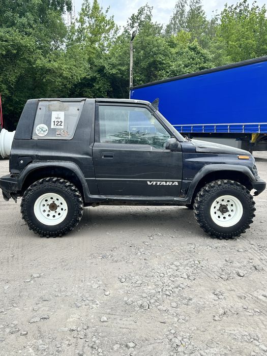 Suzuki Vitara LPG, zmota, offroad