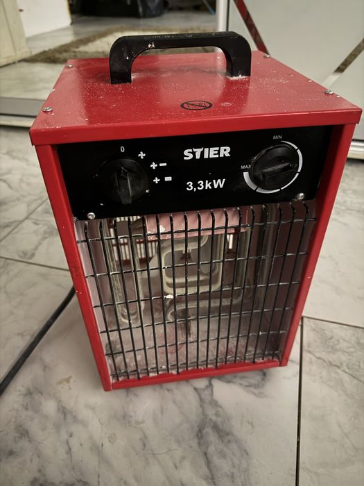 электрические тепловые пушки STIER мощностью 3,3 кВт.