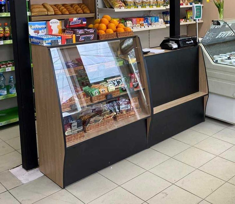 Стелажі, вітрини, прилавки, економпанелі від виробника