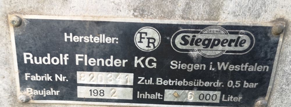 Sprzedam beczkowoz Rudolf Flender  6000l
