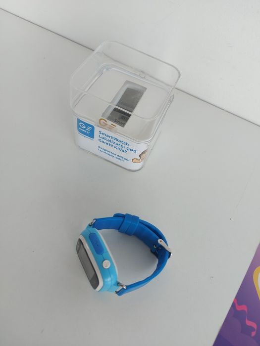 Zegarek smartwatch dziecięcy Garett Kids niebieski