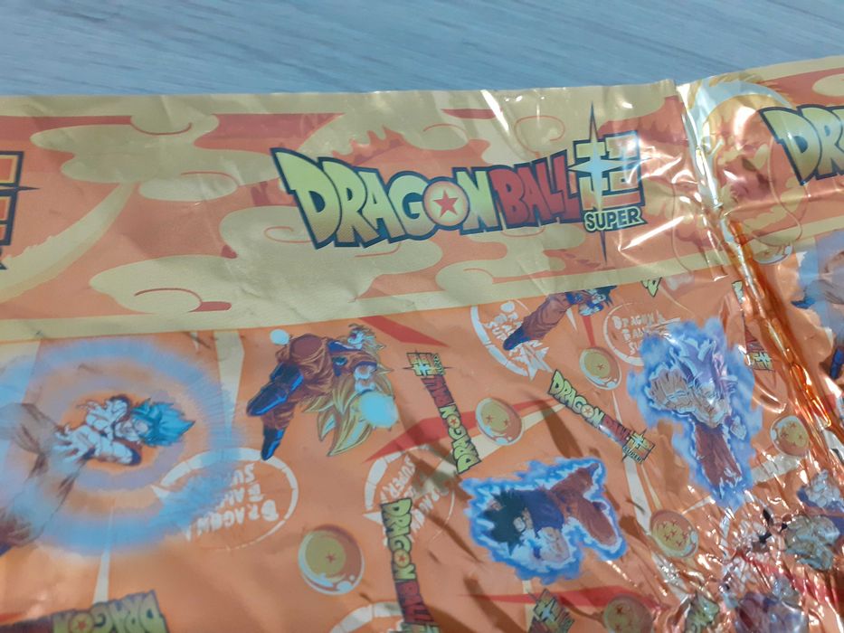Cartão + Papel Embrulho Dragon Ball Hacendado Mercadona