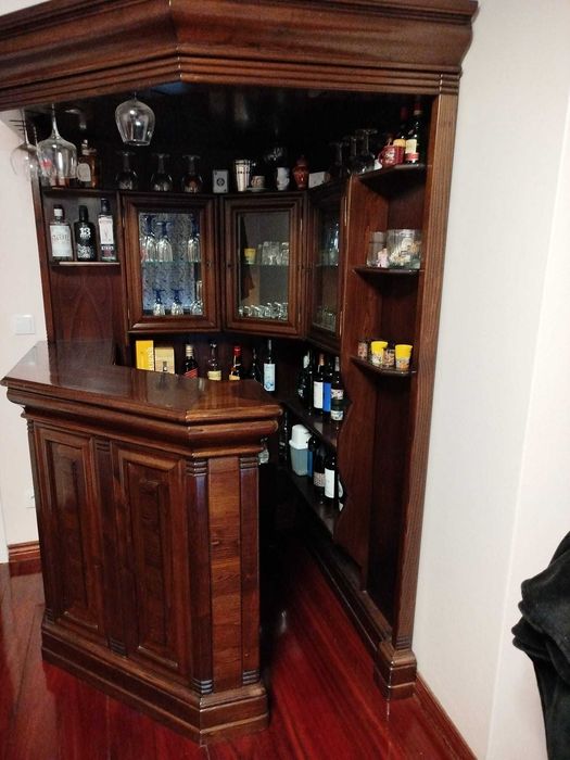 Conjunto de Sala em Madeira